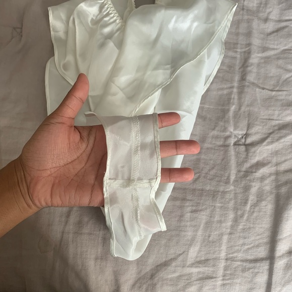 Vintage Victoria Secret Gold Label 80s 90s Satin Cami Set Size Medium - Picture 12 of 16